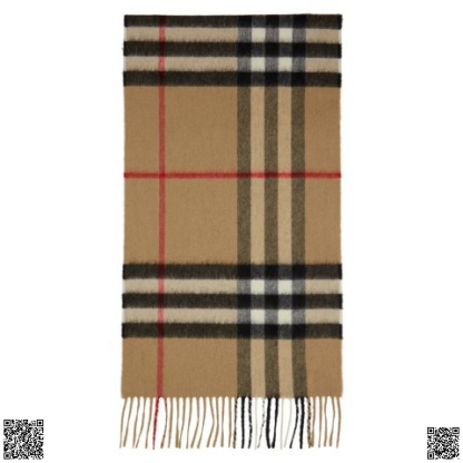 美國🇺🇸a輸入正品 Burberry 羊絨格紋圍巾
