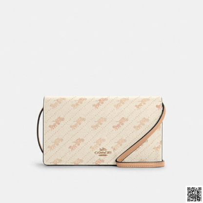 美國🇺🇸a輸入正品 Coach Anna 馬車印花斜挎包