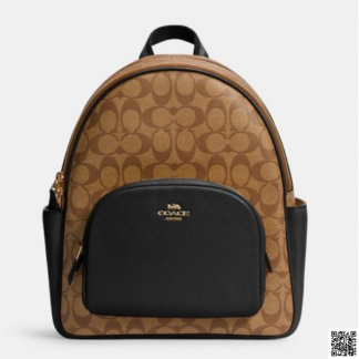 美國🇺🇸a輸入正品 Coach Court 老花雙肩包