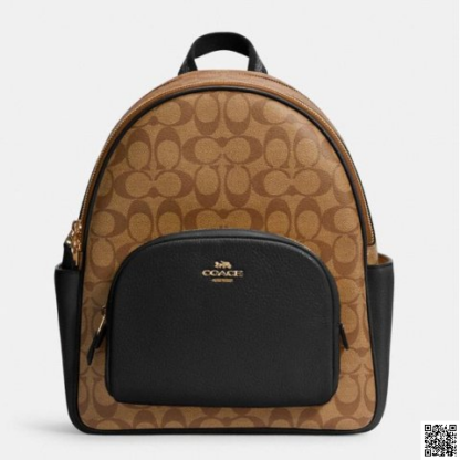 美國🇺🇸a輸入正品 Coach Court 老花雙肩包