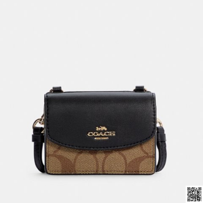 美國🇺🇸a輸入正品 Coach Flap 斜挎卡包