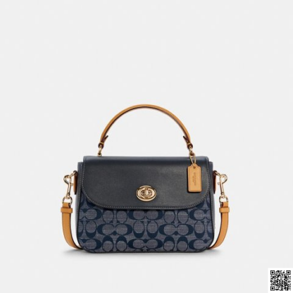 美國🇺🇸a輸入正品 Coach Marlie 香布蕾手提包