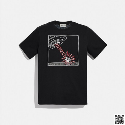 美國🇺🇸a輸入正品 Coach Mickey Mouse X Keith Haring T恤