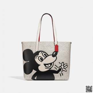 美國🇺🇸a輸入正品 Coach Mickey Mouse X Keith Haring 托特