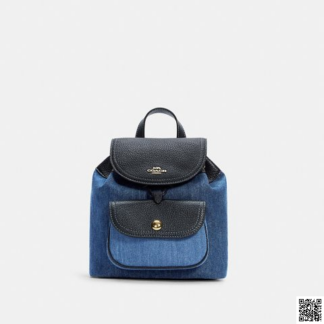美國🇺🇸a輸入正品 Coach Pennie 丹寜雙肩包