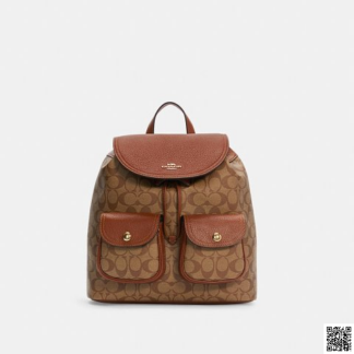 美國🇺🇸a輸入正品 Coach Pennie 老花雙肩包