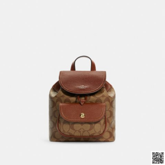 美國🇺🇸a輸入正品 Coach Pennie 老花雙肩包