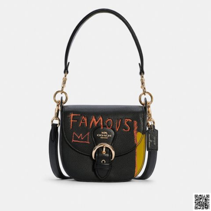 美國🇺🇸a輸入正品 Coach X Jean-Michel Basquiat Kleo 單肩