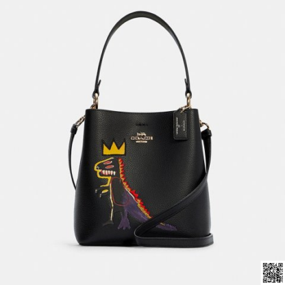 美國🇺🇸a輸入正品 Coach X Jean-Michel Basquiat Small Town