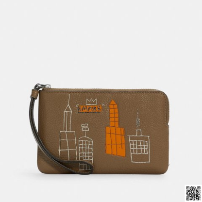 美國🇺🇸a輸入正品 Coach X Jean-Michel Basquiat 手拿包