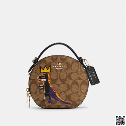 美國🇺🇸a輸入正品 Coach X Jean-Michel Basquiat 斜挎包