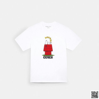 美國🇺🇸a輸入正品 Coach X Peanuts 史努比T恤