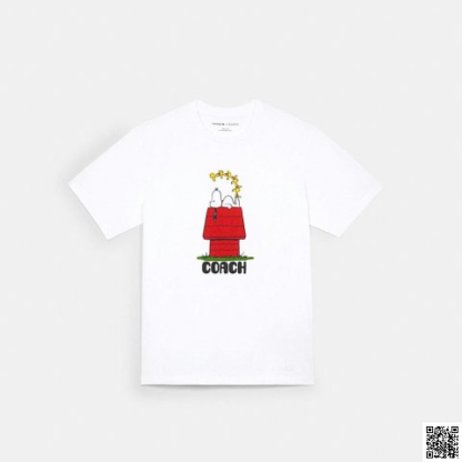 美國🇺🇸a輸入正品 Coach X Peanuts 史努比T恤