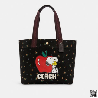 美國🇺🇸a輸入正品 Coach X Peanuts 史努比托特包