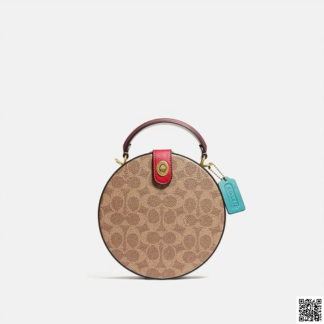 美國🇺🇸a輸入正品 Coach 新年限定圓餅包