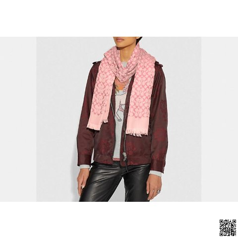 美國🇺🇸a輸入正品 Coach 老花圍巾