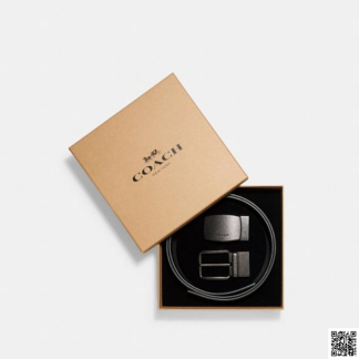 美國🇺🇸a輸入正品 Coach 老花腰帶禮盒
