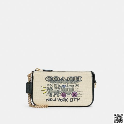 美國🇺🇸a輸入正品 Coach 馬車麻將包