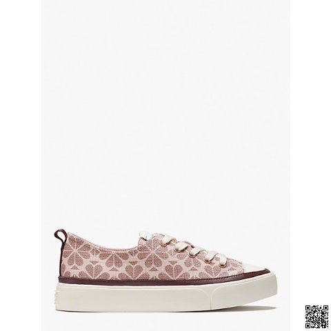 美國🇺🇸a輸入正品 Kate Spade 桃心帆布鞋