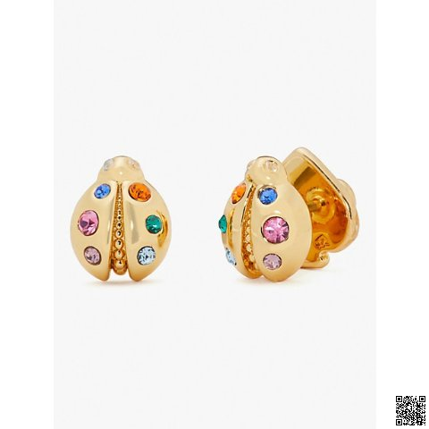 美國🇺🇸a輸入正品 Kate Spade 瓢蟲耳飾
