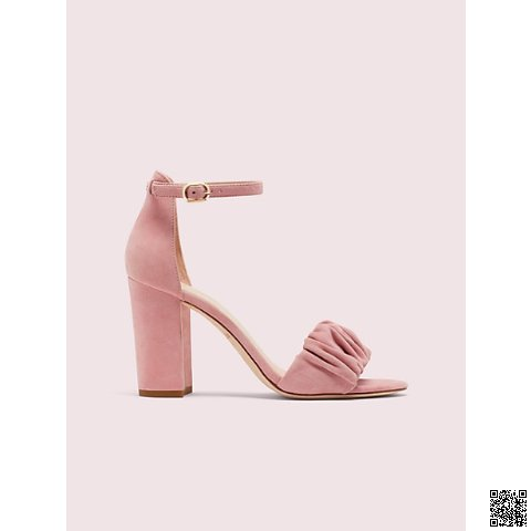 美國🇺🇸a輸入正品 Kate Spade 褶皺高跟涼鞋