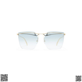 美國🇺🇸輸入正品 Alexander McQueen 59mm Square 墨鏡