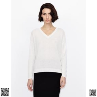 美國🇺🇸輸入正品 Armani Exchange 亞麻混紡毛衣