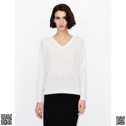 美國🇺🇸輸入正品 Armani Exchange 亞麻混紡毛衣