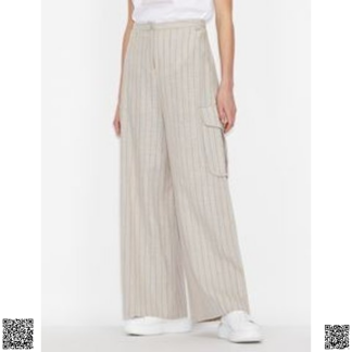 美國🇺🇸輸入正品 Armani Exchange 條紋闊腿褲