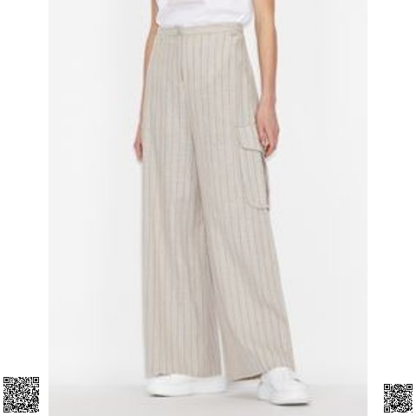 美國🇺🇸輸入正品 Armani Exchange 條紋闊腿褲