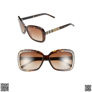 美國🇺🇸輸入正品 Burberry 58mm Rectangular 墨鏡
