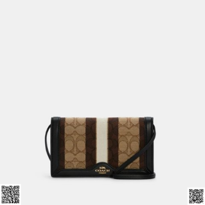 美國代購正品 COACH Anna Foldover 斜挎包