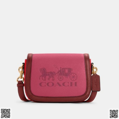 美國代購正品 COACH Saddle 斜挎包