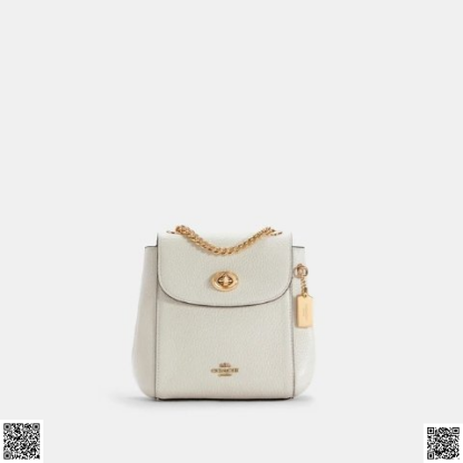 美國代購正品 COACH 鏈條雙肩包