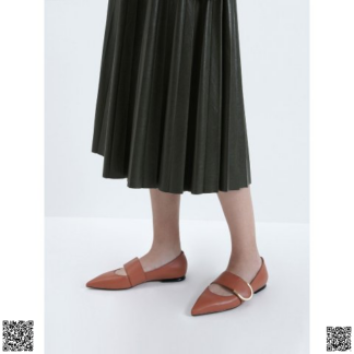 美國🇺🇸輸入正品 Charles & Keith 圓扣樂福鞋