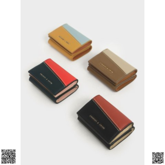 美國🇺🇸輸入正品 Charles & Keith 拼色錢包