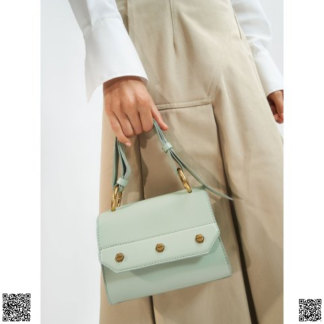 美國代購正品 Charles & Keith 薄荷綠斜挎包