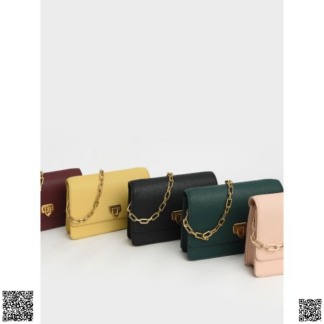 美國🇺🇸輸入正品 Charles & Keith 金扣鏈條包 多色