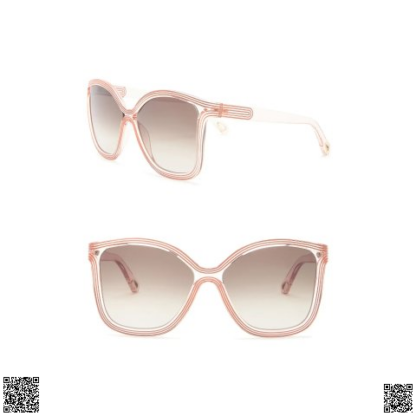 美國🇺🇸輸入正品 Chloe 58mm Modified Square 墨鏡
