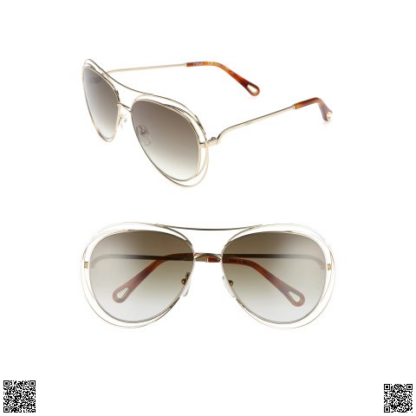 美國🇺🇸輸入正品 Chloe 61mm Aviator 墨鏡