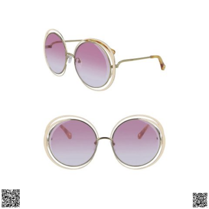 美國🇺🇸輸入正品 Chloe Carlina 59mm Round 墨鏡