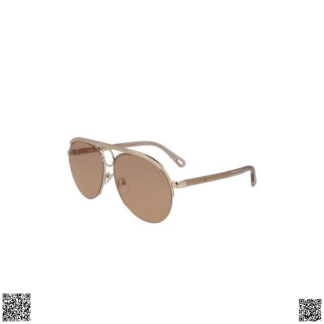 美國🇺🇸輸入正品 Chloe Romie 59mm Semi-Rimless Aviator 墨