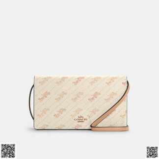 美國🇺🇸輸入正品 Coach Anna 馬車印花斜挎包