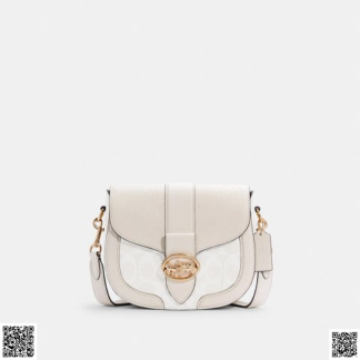 美國🇺🇸輸入正品 Coach Georgie 老花馬鞍包