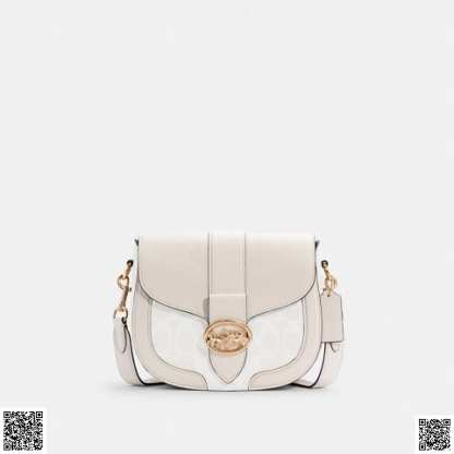 美國🇺🇸輸入正品 Coach Georgie 老花馬鞍包