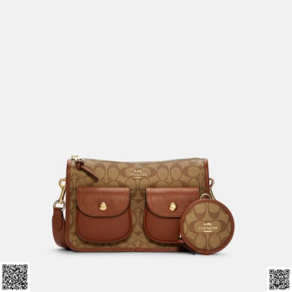 美國🇺🇸輸入正品 Coach Pennie 二閤一斜挎包
