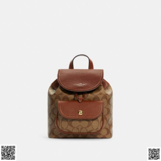 美國🇺🇸輸入正品 Coach Pennie 老花雙肩包