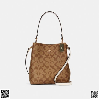 美國🇺🇸輸入正品 Coach Small Town老花水桶包