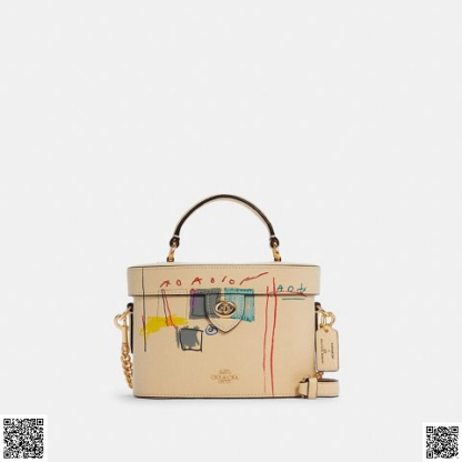 美國代購正品 Coach X Jean-Michel Basquiat Kay 斜挎包