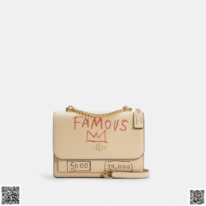 美國代購正品 Coach X Jean-Michel Basquiat Klare 斜挎包